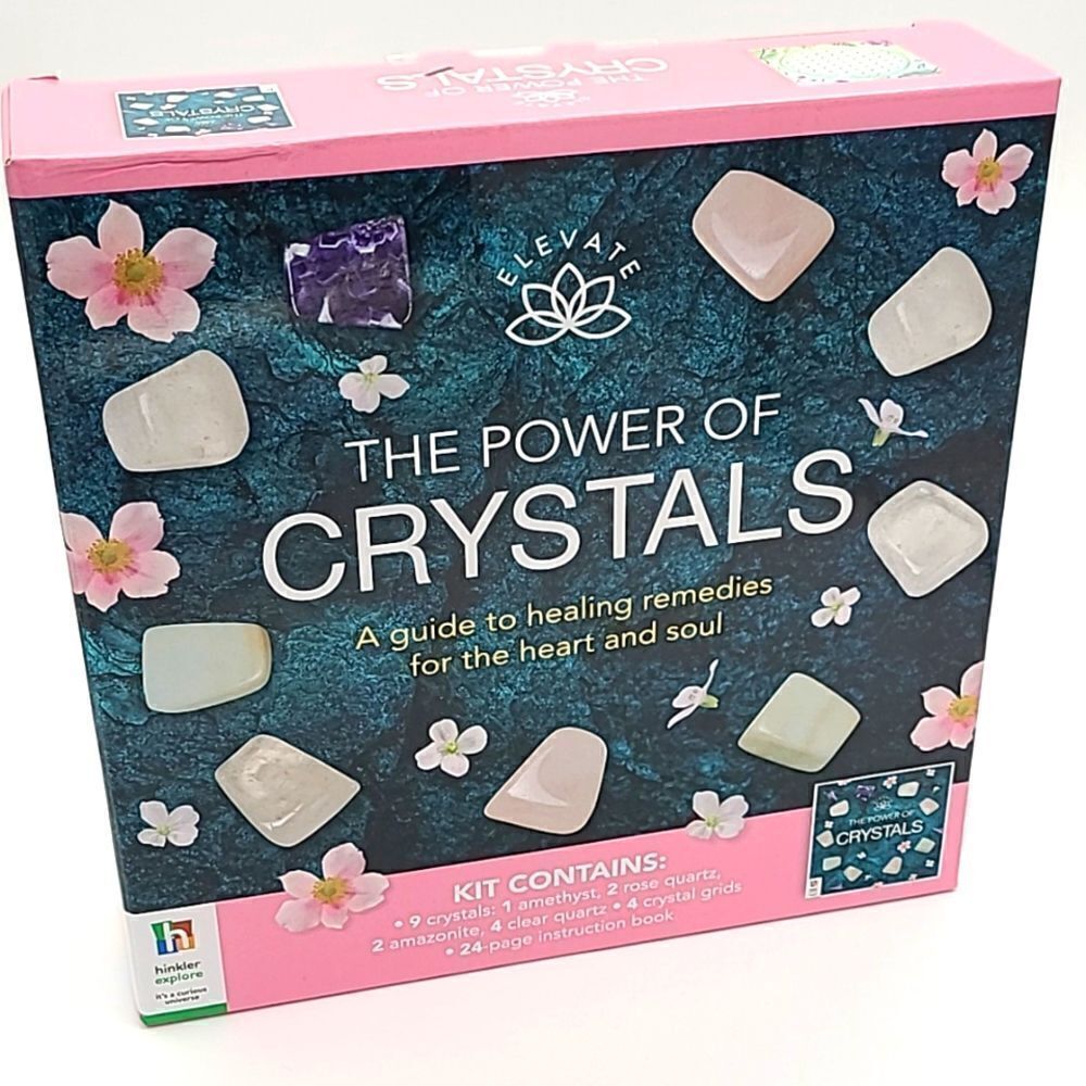 The Power of Crystals - A Guide to Healing Remedies for the Heart & Soul, NIB